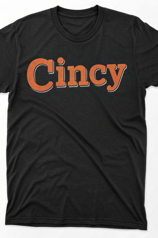 Cincy Vintage Football Tee